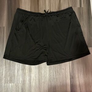 RealEssentials Women's Black Athletic Shorts